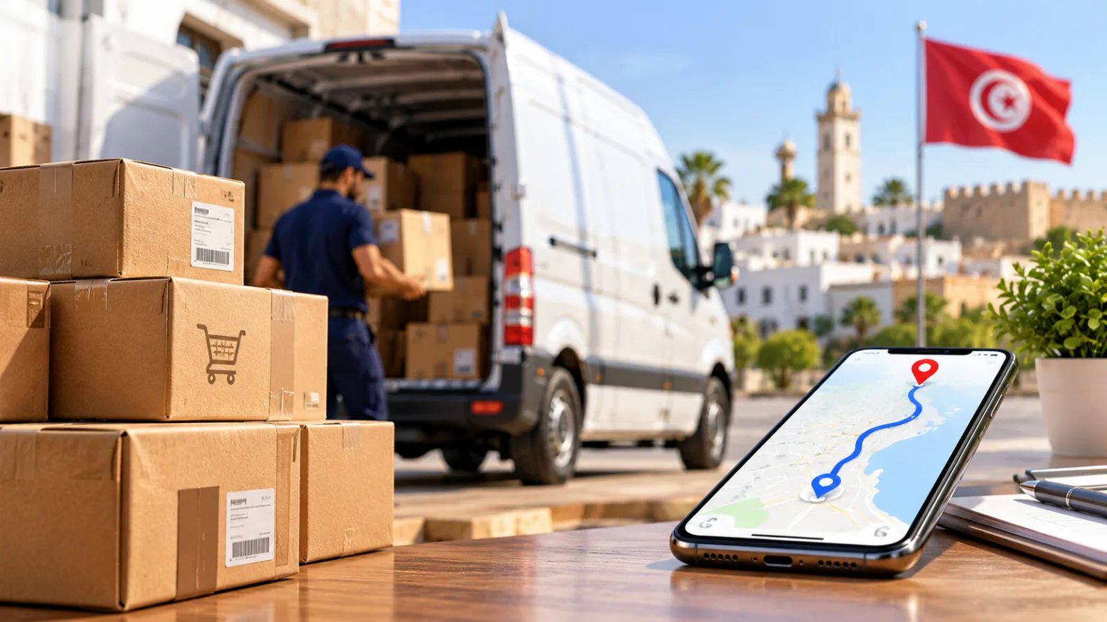 Statistiques de livraison et de commandes multi-boutiques e-Tijara PRO